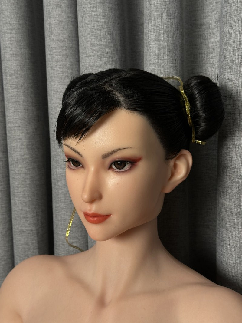 Chun Li-sekspop (Game Lady 169 cm F-Cup nr. 33-1 siliconen)