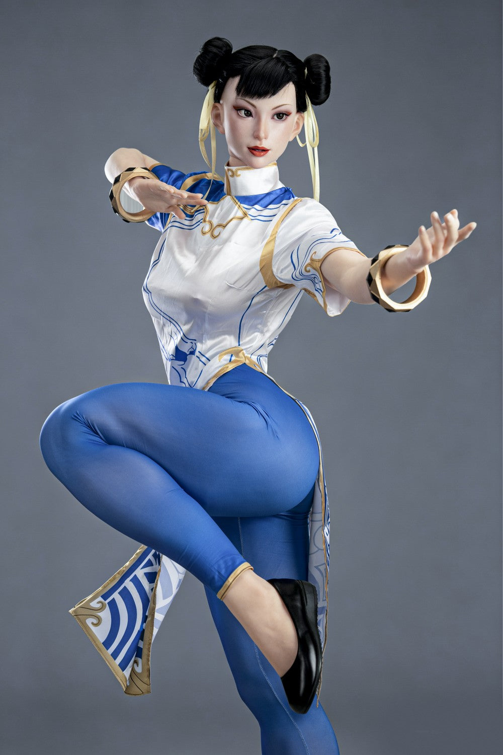 Chun Li-sekspop (Game Lady 169 cm F-Cup nr. 47-1 siliconen)