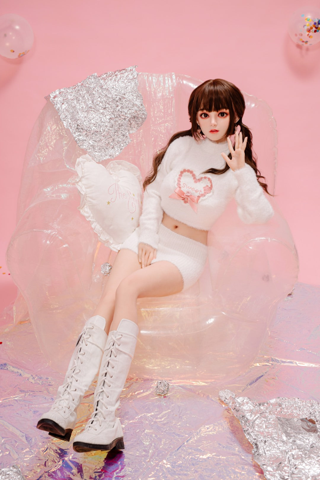 Convallaria-sekspop (Bezlya Doll 149 cm D-cup 2.0 TPE+Siliconen)