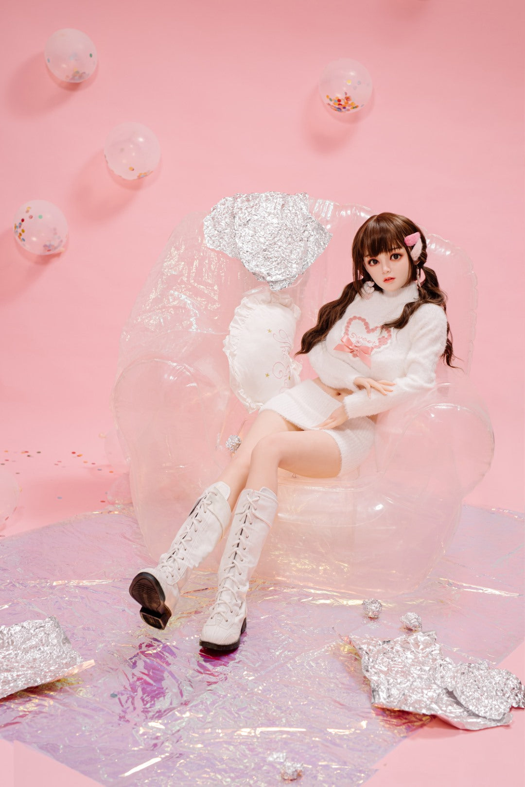 Convallaria-sekspop (Bezlya Doll 149 cm D-cup 2.0 TPE+Siliconen)