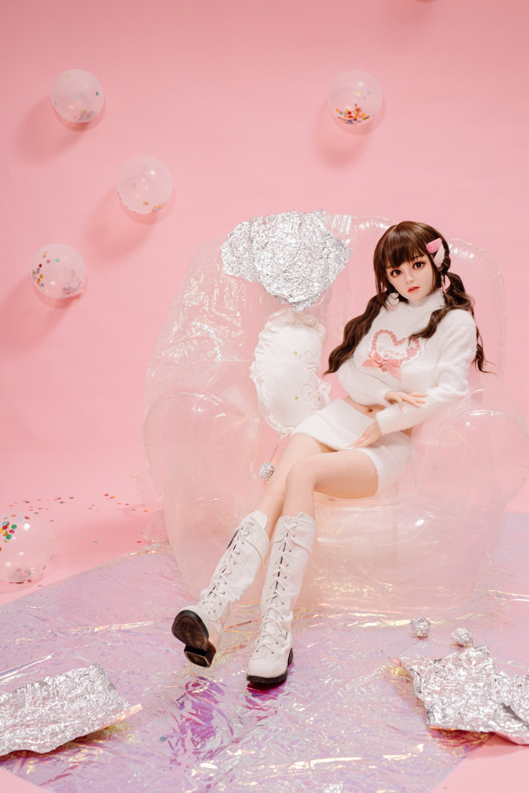 Convallaria-sekspop (Bezlya Doll 149 cm D-cup 2.0 TPE+Siliconen)