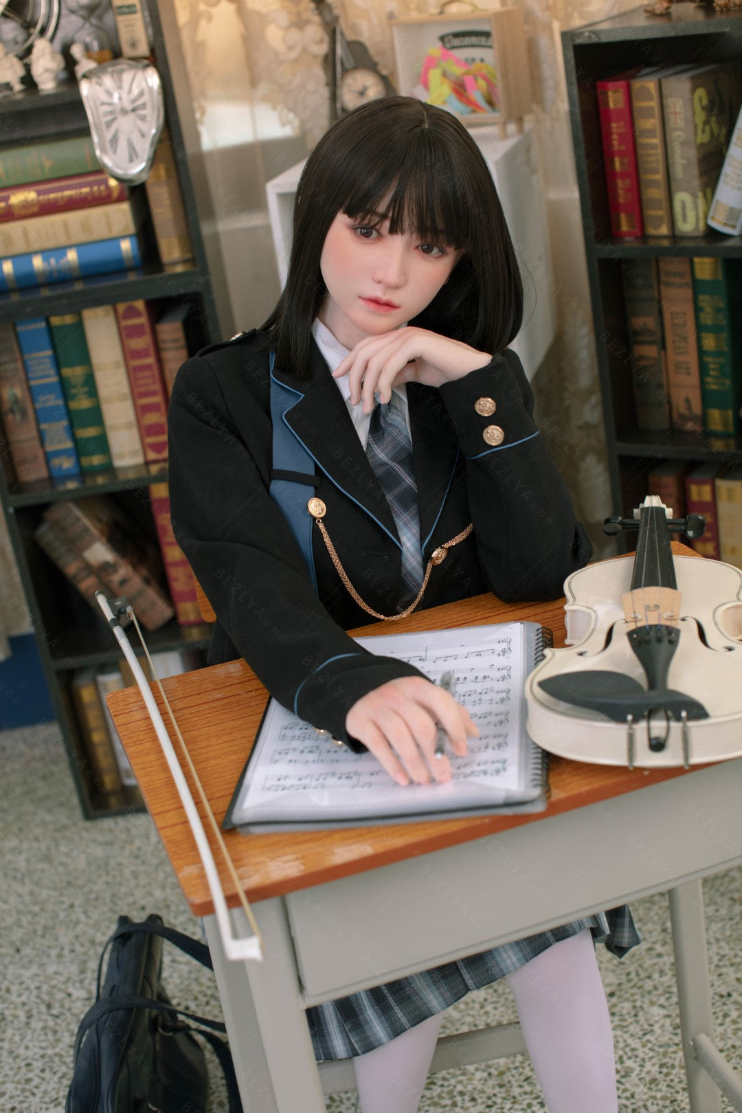 Platycodon-sekspop (Bezlya Doll 160 cm C-cup 2.1 siliconen)