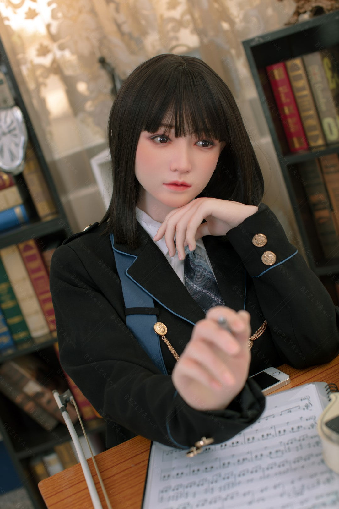 Platycodon-sekspop (Bezlya Doll 160 cm C-cup 2.1 siliconen)