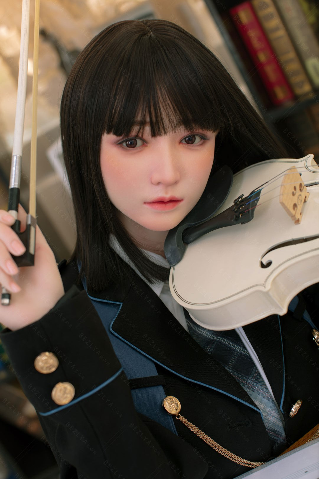 Platycodon-sekspop (Bezlya Doll 160 cm C-cup 2.1 siliconen)