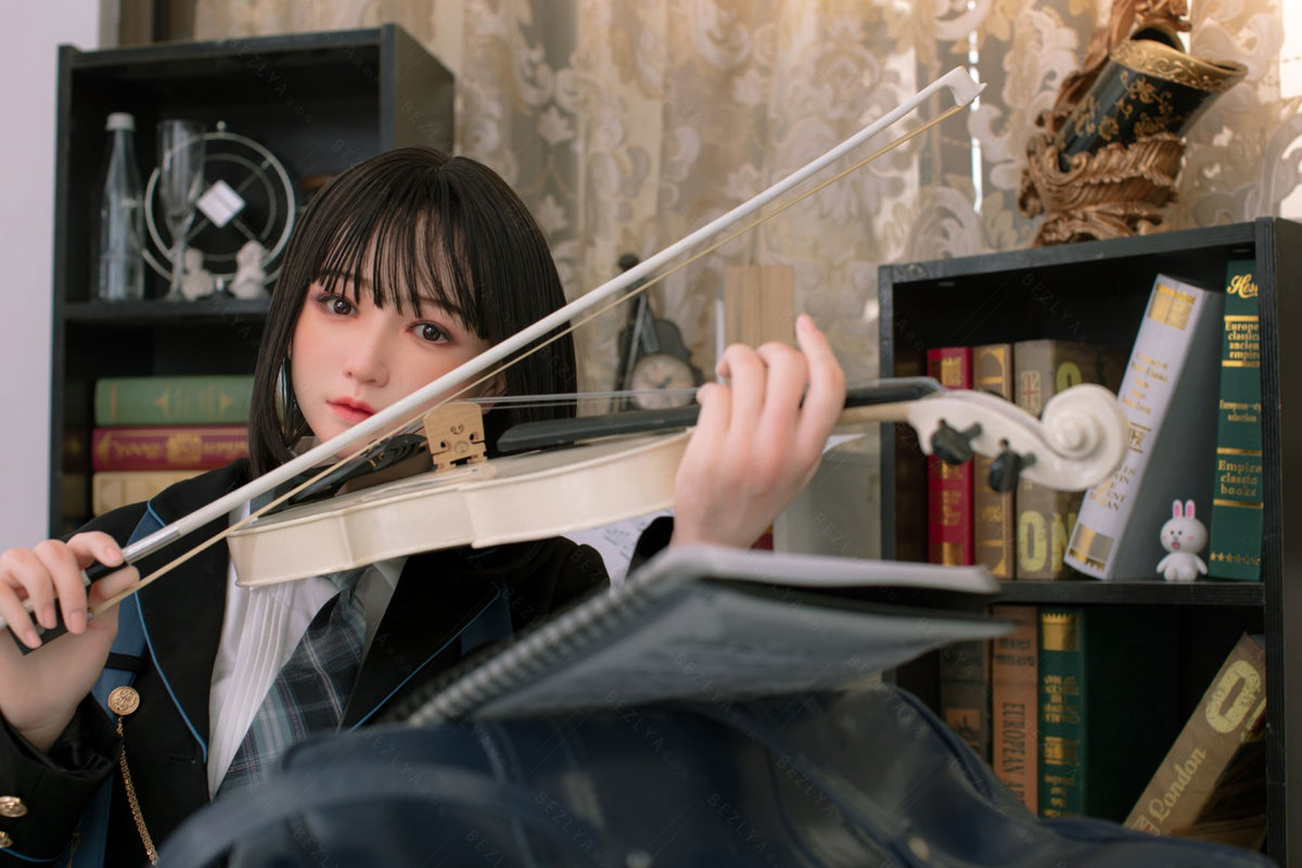 Platycodon-sekspop (Bezlya Doll 160 cm C-cup 2.1 siliconen)