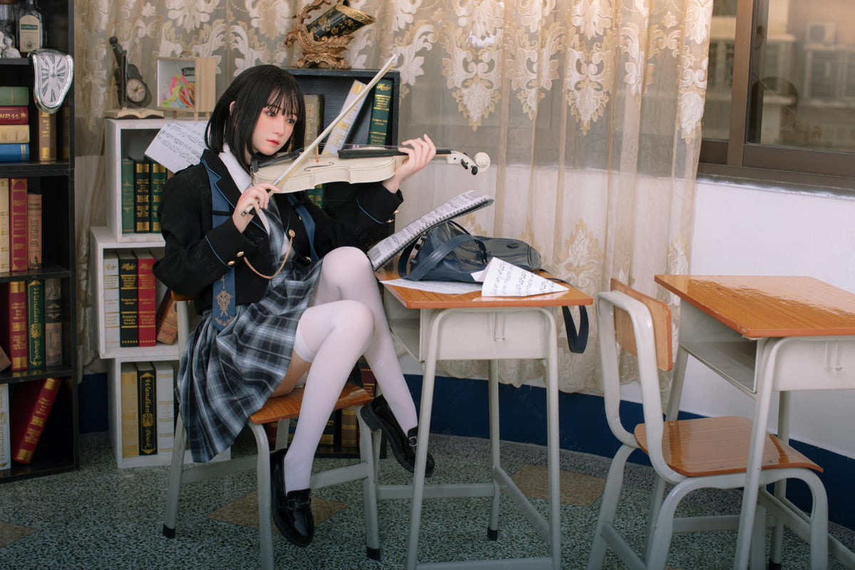 Platycodon-sekspop (Bezlya Doll 160 cm C-cup 2.1 siliconen)