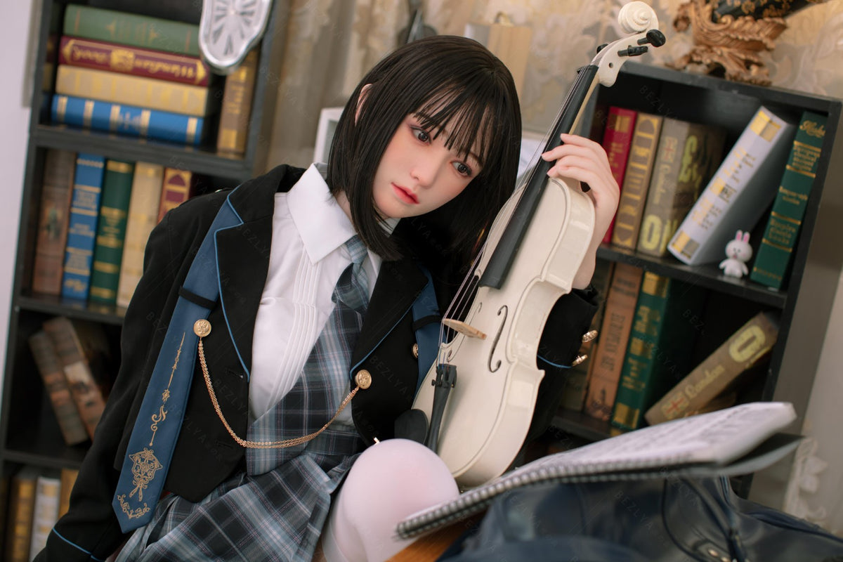 Platycodon-sekspop (Bezlya Doll 160 cm C-cup 2.1 siliconen)