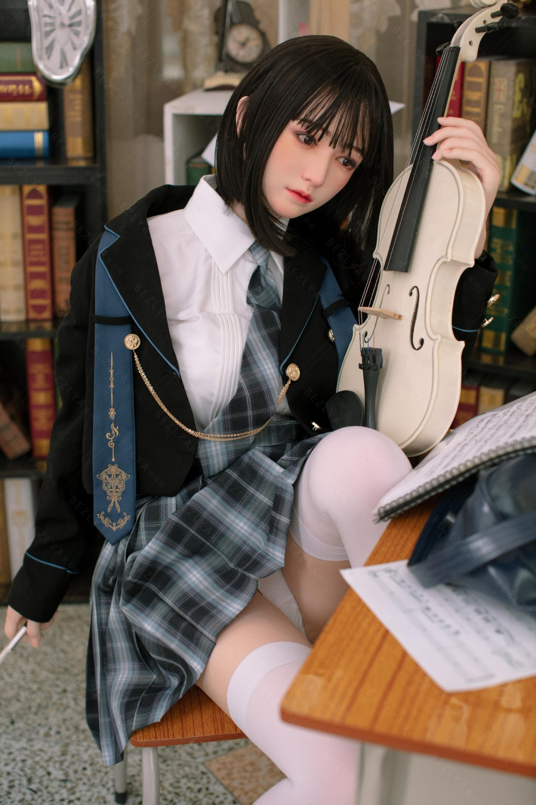 Platycodon-sekspop (Bezlya Doll 160 cm C-cup 2.1 siliconen)