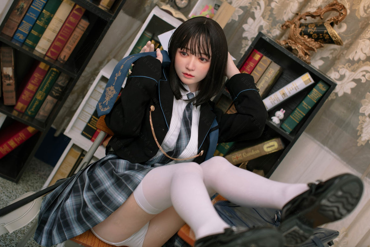 Platycodon-sekspop (Bezlya Doll 160 cm C-cup 2.1 siliconen)