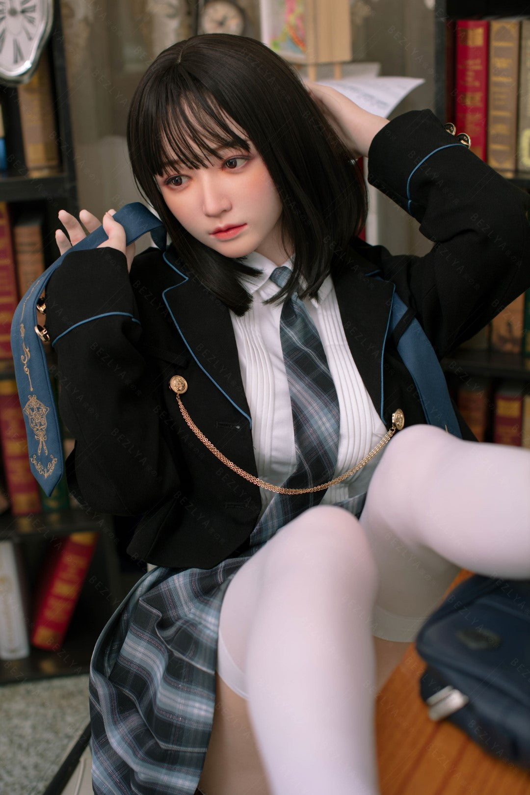 Platycodon-sekspop (Bezlya Doll 160 cm C-cup 2.1 siliconen)