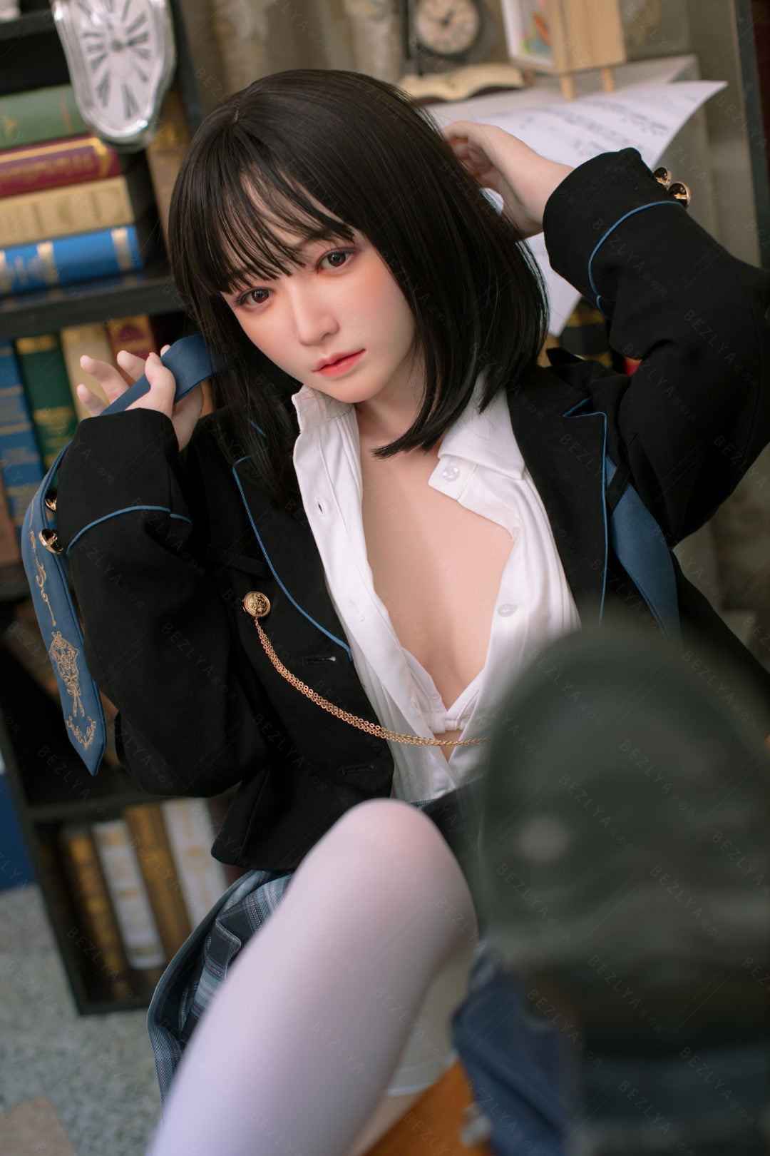 Platycodon-sekspop (Bezlya Doll 160 cm C-cup 2.1 siliconen)