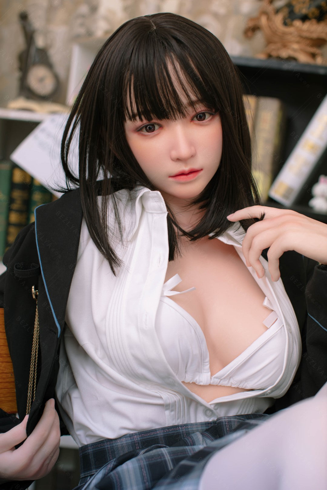 Platycodon-sekspop (Bezlya Doll 160 cm C-cup 2.1 siliconen)