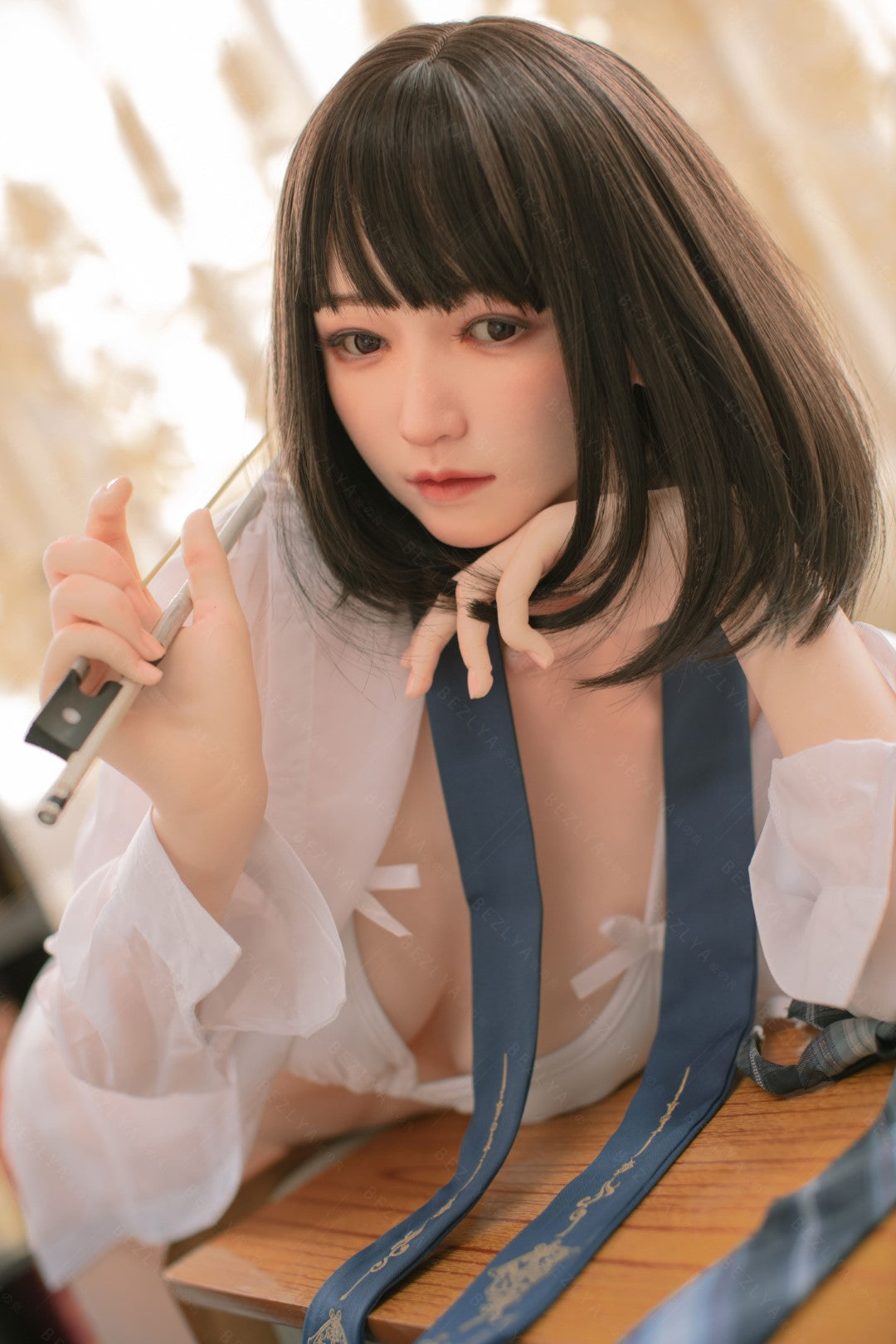 Platycodon-sekspop (Bezlya Doll 160 cm C-cup 2.1 siliconen)