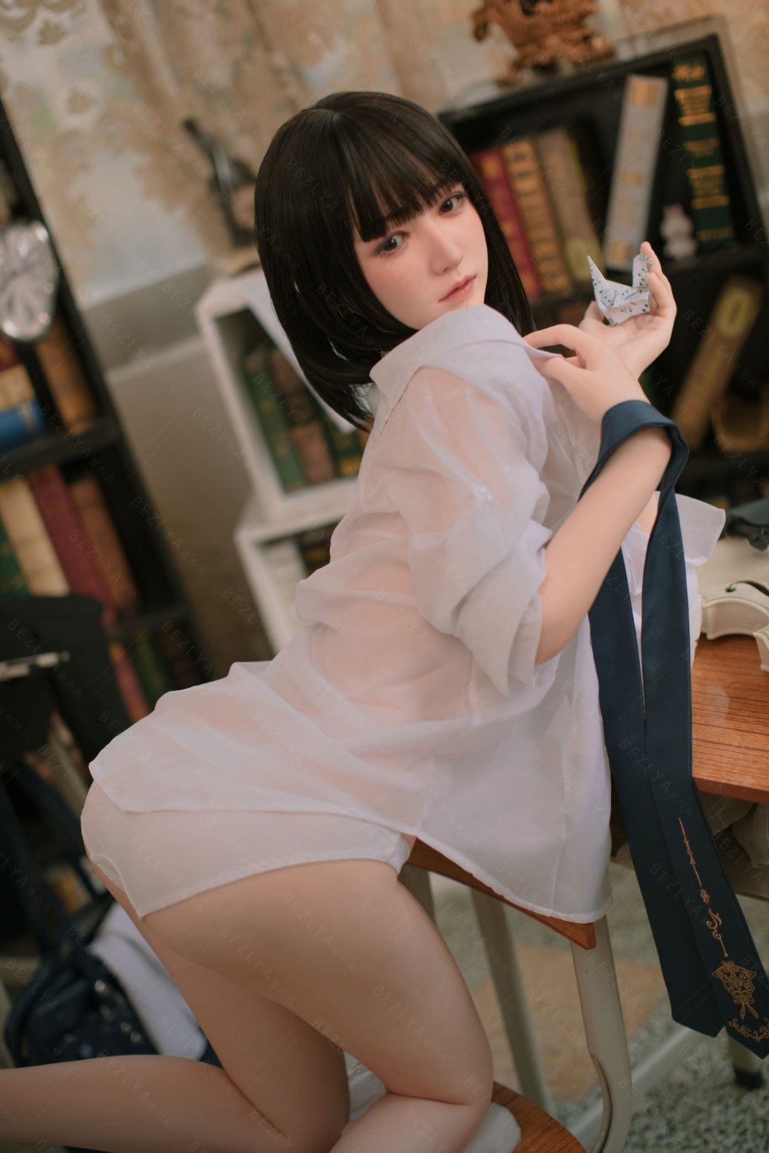 Platycodon-sekspop (Bezlya Doll 160 cm C-cup 2.1 siliconen)