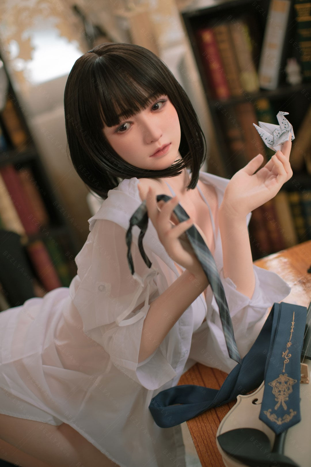 Platycodon-sekspop (Bezlya Doll 160 cm C-cup 2.1 siliconen)