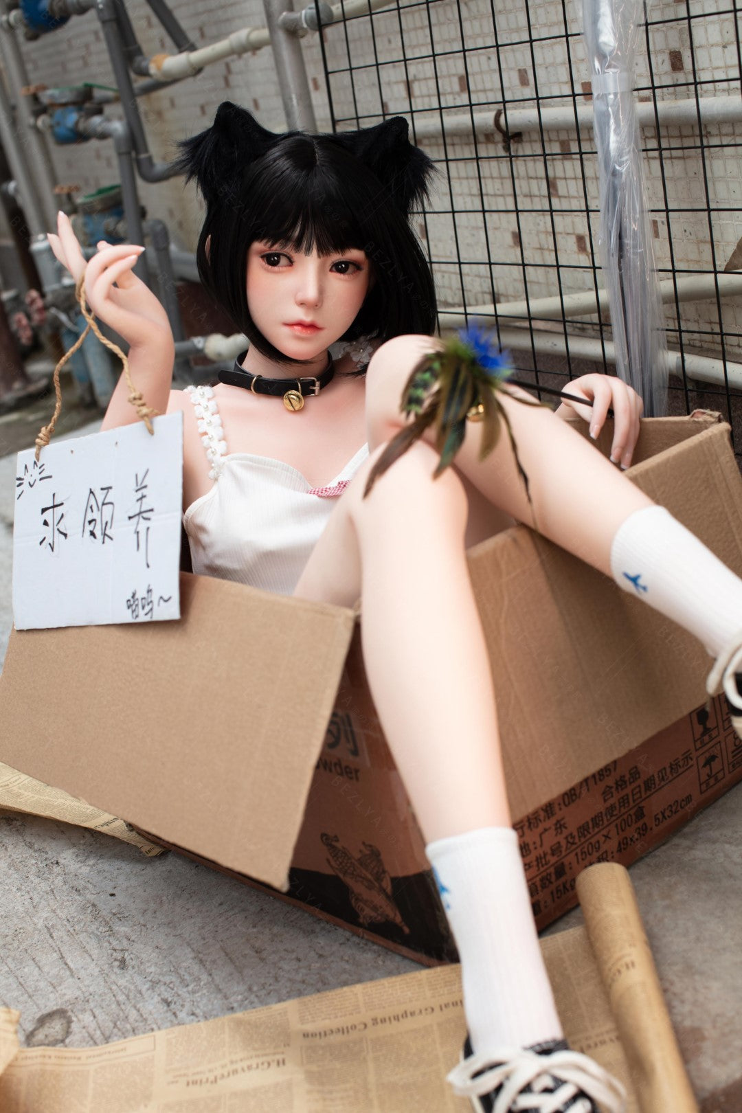 Campanula-sekspop (Bezlya Doll 155cm F cup 2.0 TPE+Siliconen)