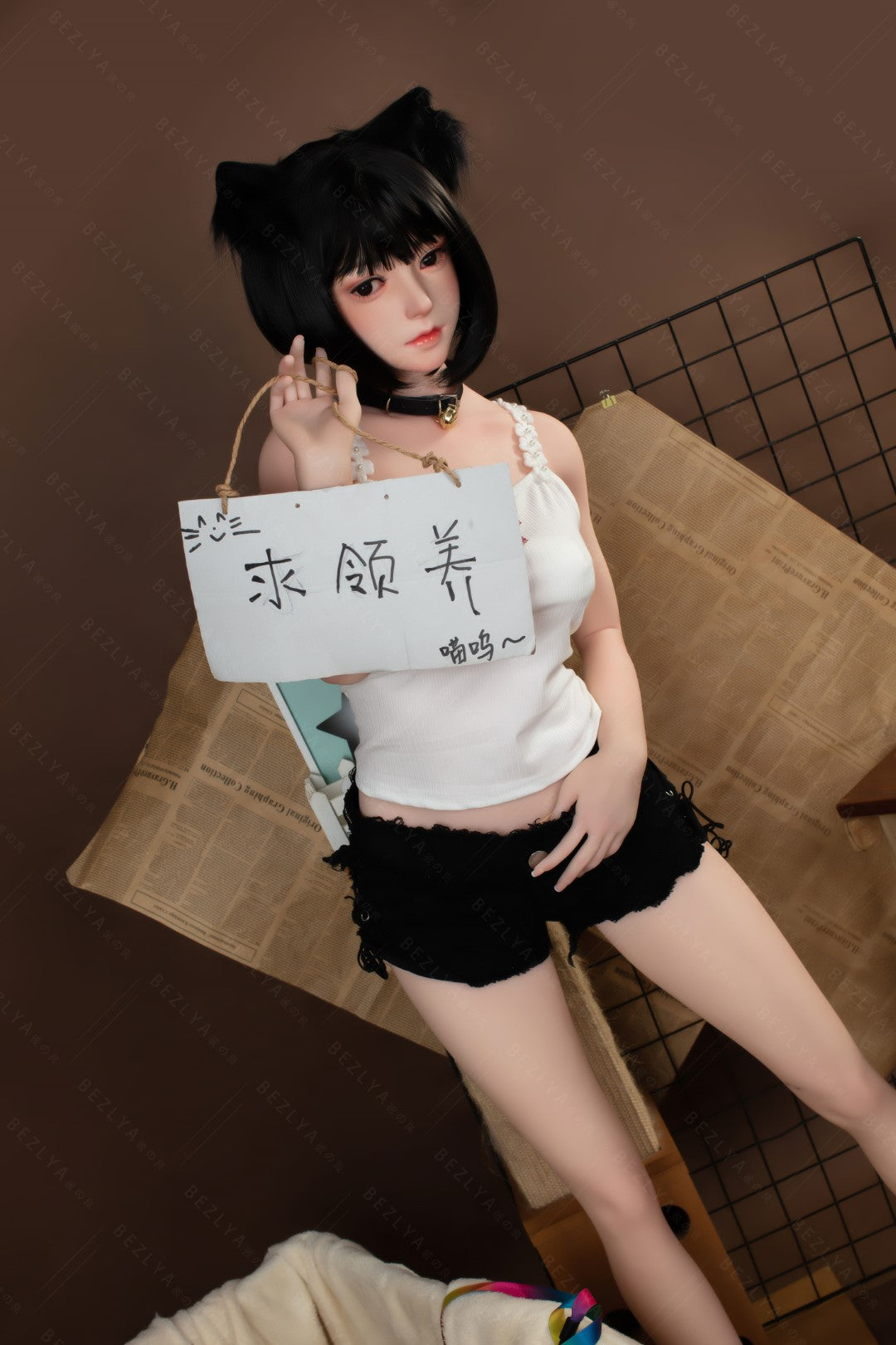 Campanula-sekspop (Bezlya Doll 155cm F cup 2.0 TPE+Siliconen)