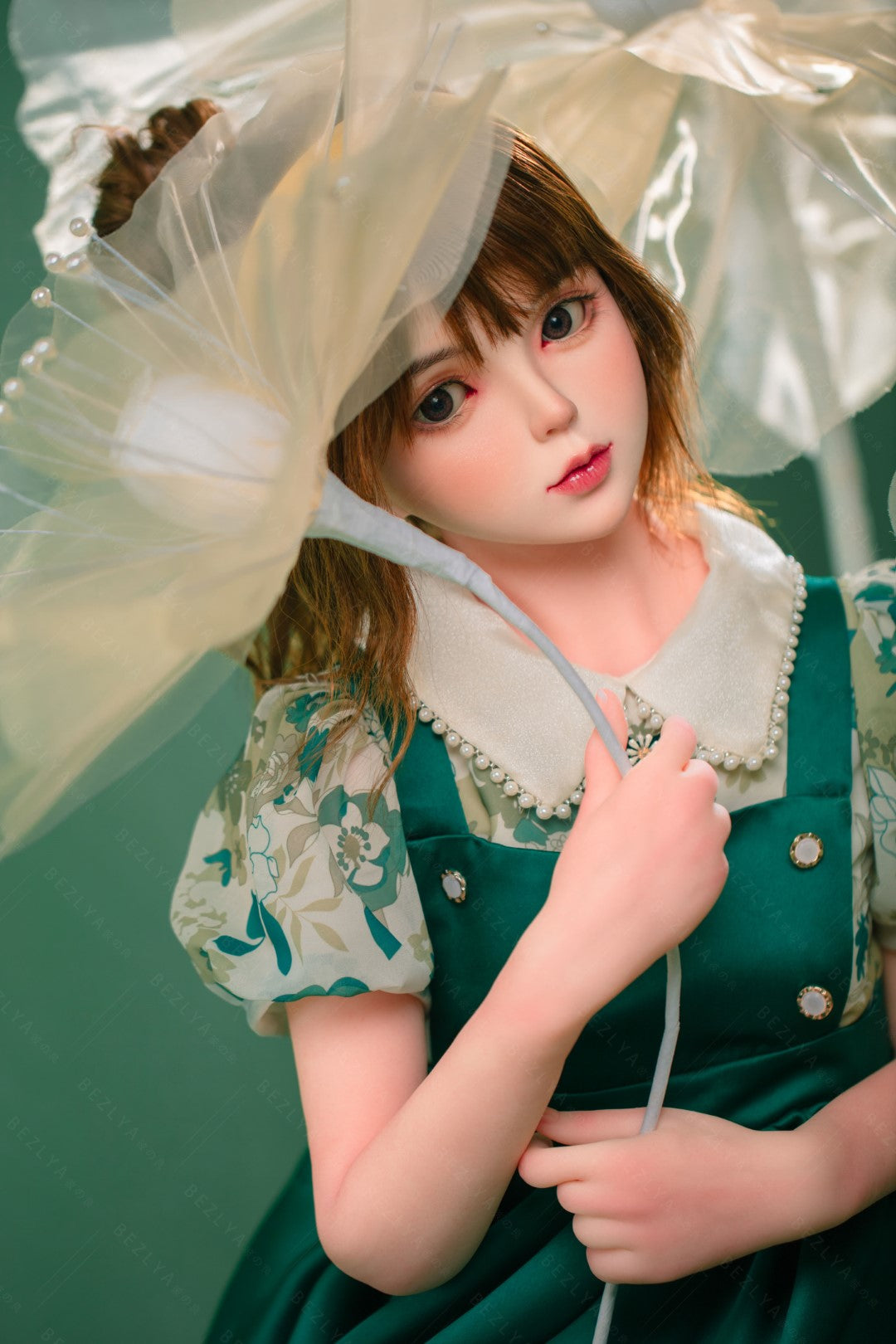 Ruriokoshi-sekspop (Bezlya Doll 138 cm A-cup 2.0 TPE+Siliconen)