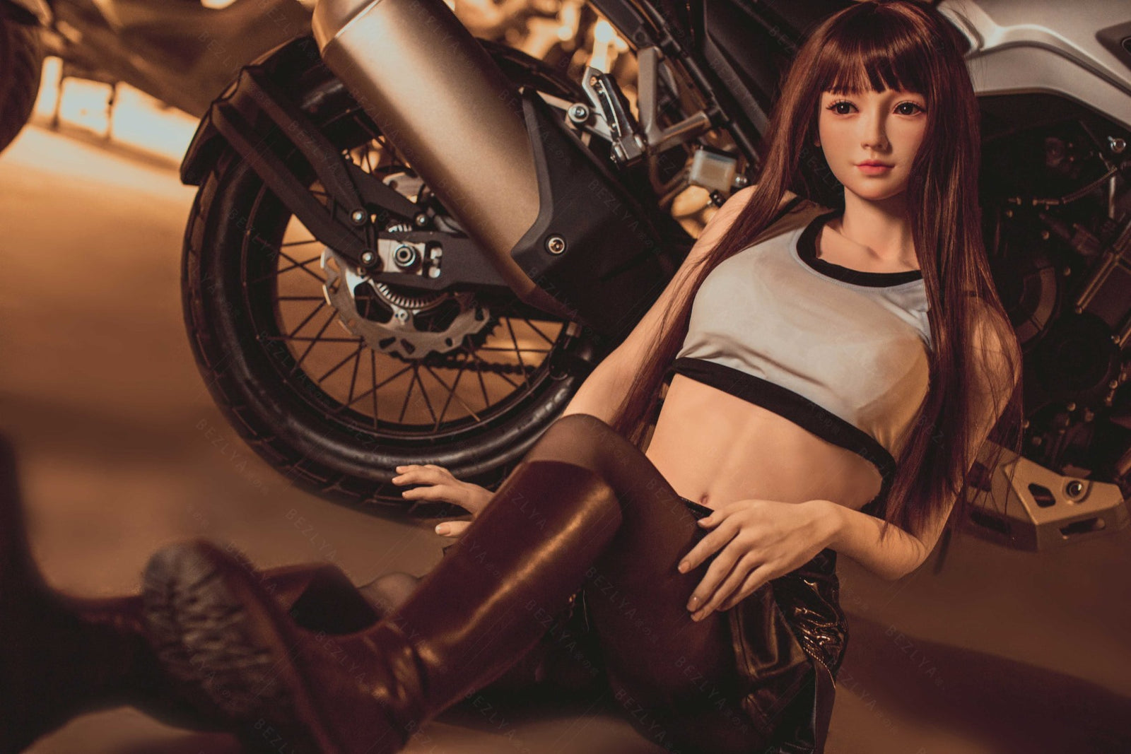 Hulst sekspop (Bezlya Doll 160 cm C-cup 2.1 siliconen)