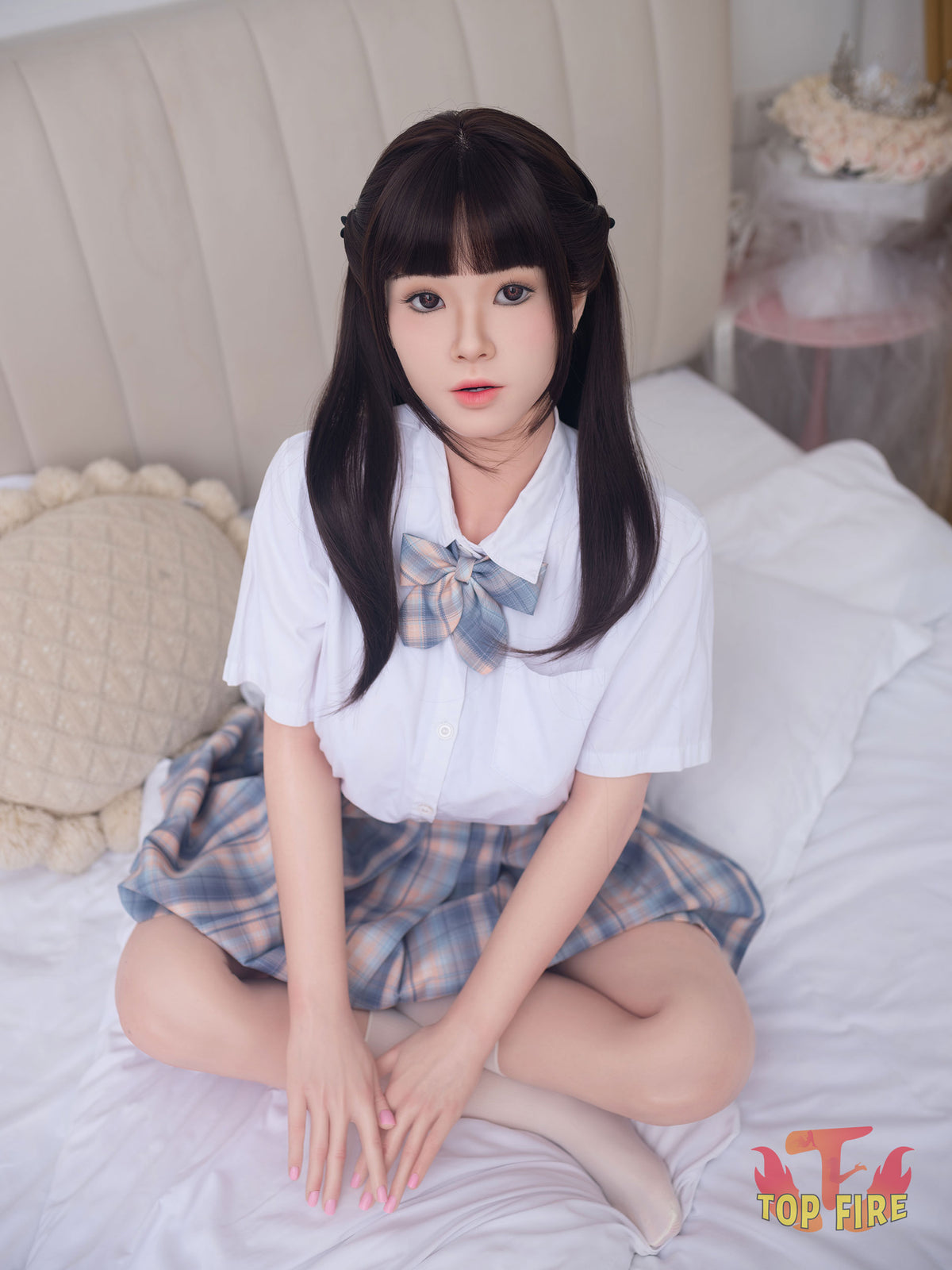 Sharon-sekspop (Top Fire Doll 158 cm D-cup T28 siliconen)