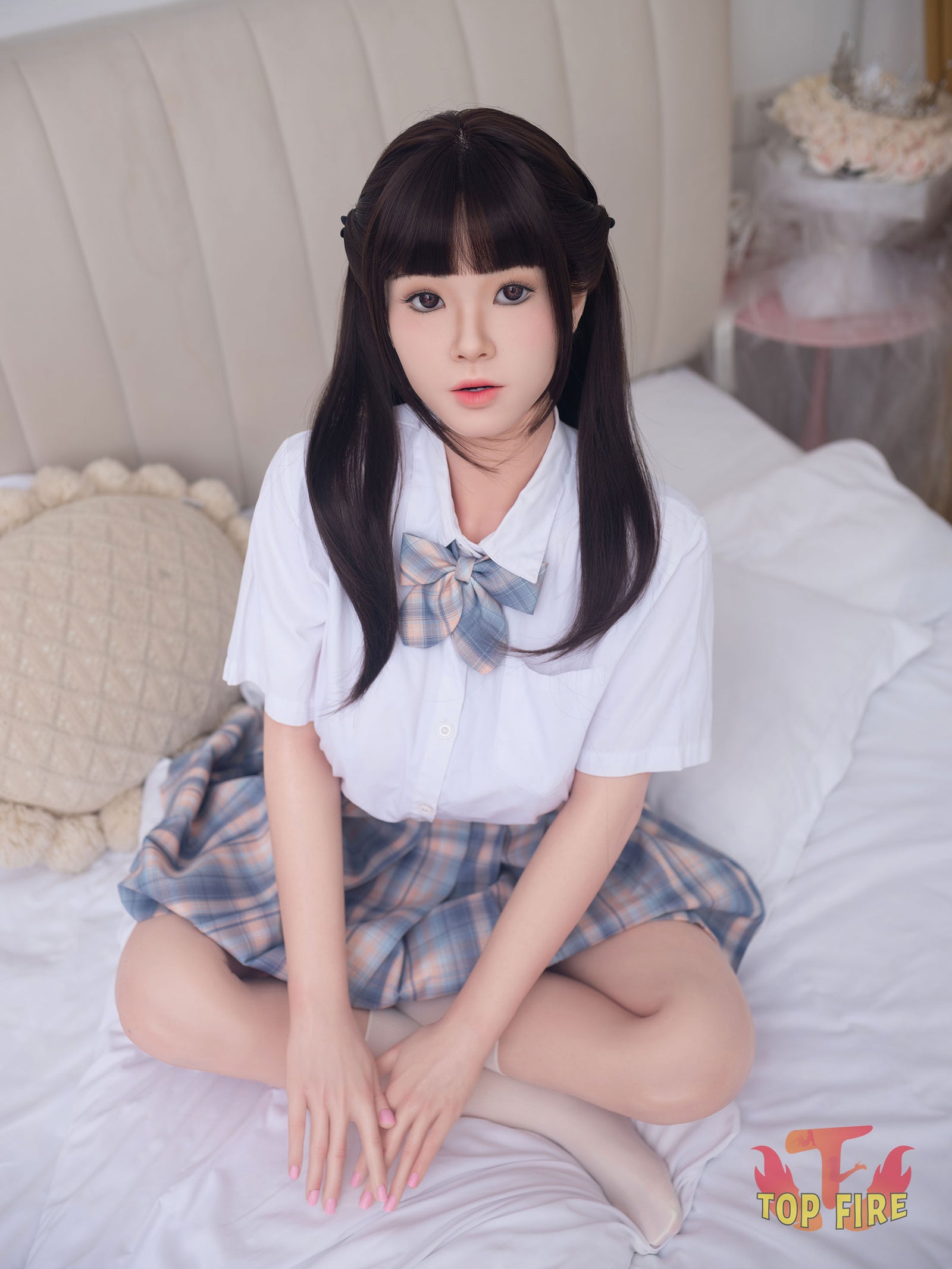 Sharon-sekspop (Top Fire Doll 158 cm D-cup T28 siliconen)