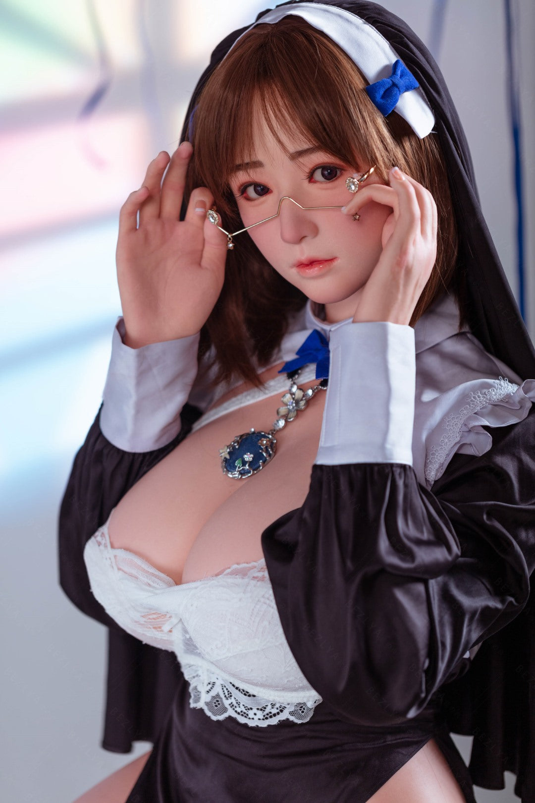 Platycodon-sekspop (Bezlya Doll 160 cm G-cup 2.1 siliconen)