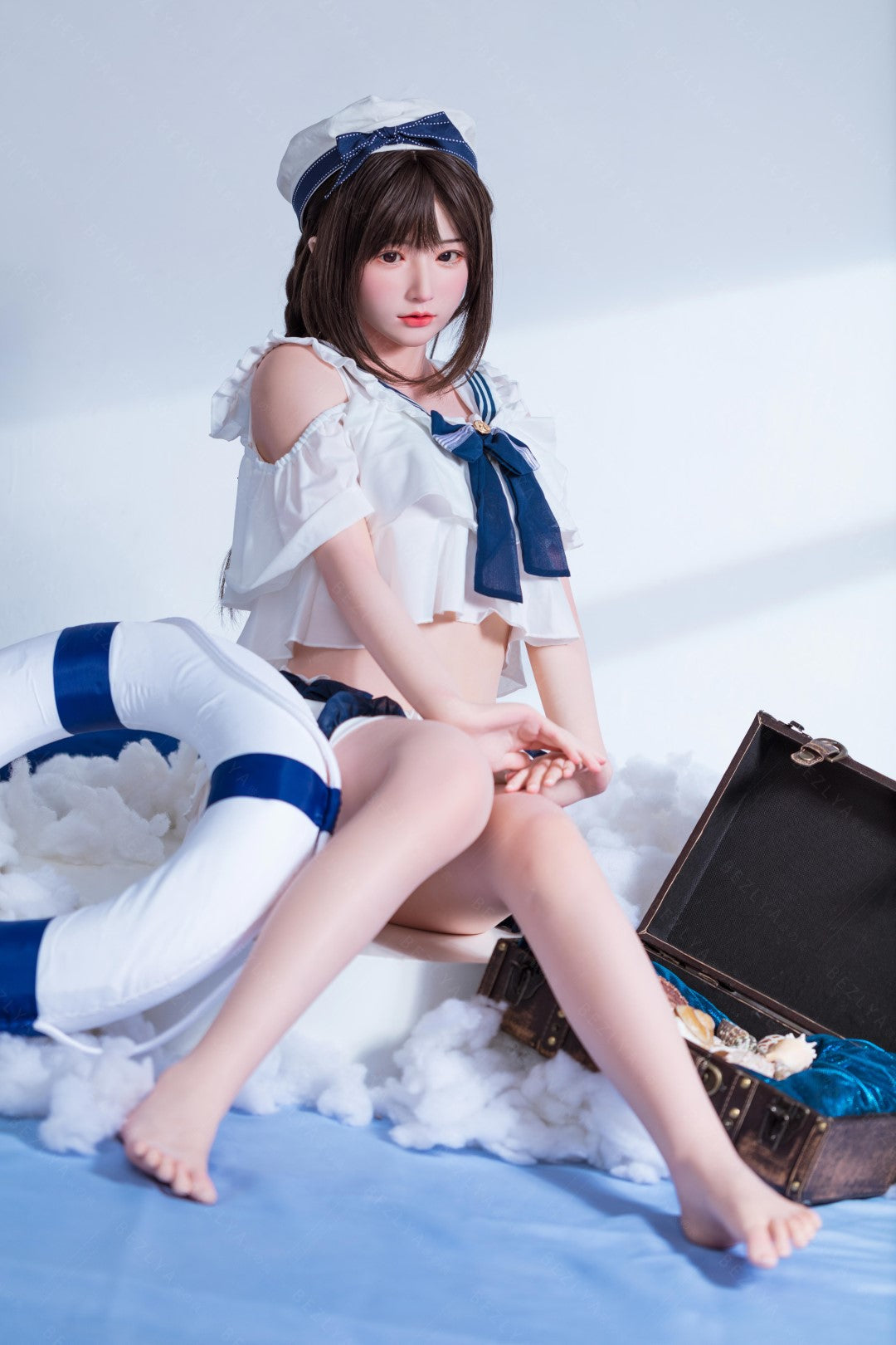 Platycodon-sekspop (Bezlya Doll 160 cm C-cup 2.1 siliconen)