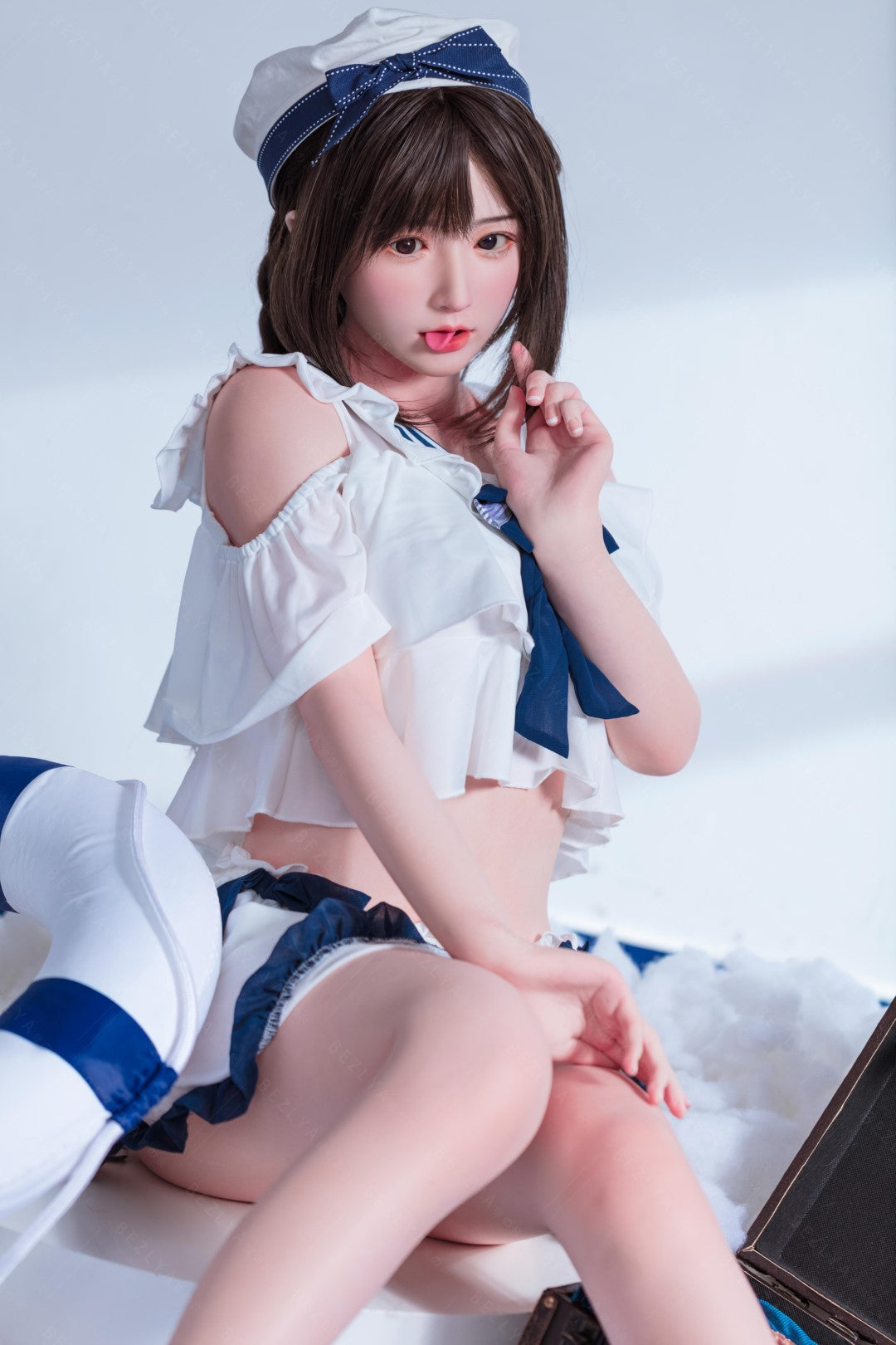 Platycodon-sekspop (Bezlya Doll 160 cm C-cup 2.1 siliconen)