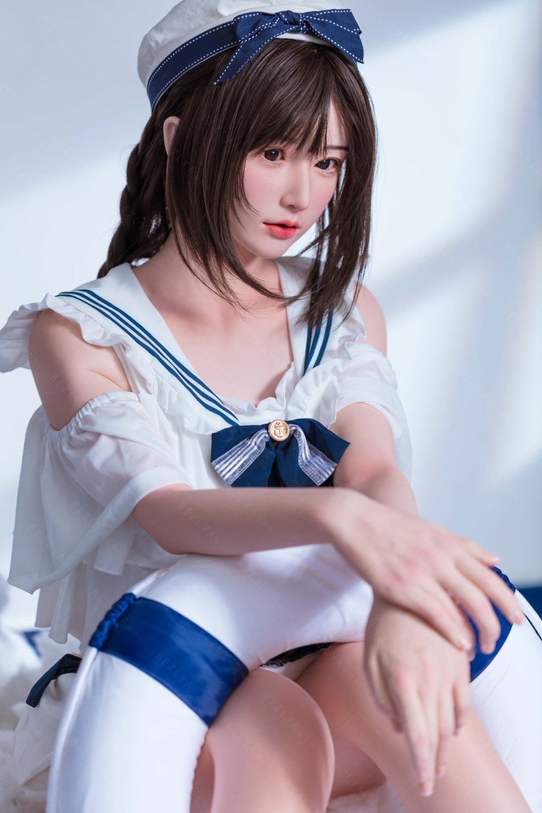 Platycodon-sekspop (Bezlya Doll 160 cm C-cup 2.1 siliconen)