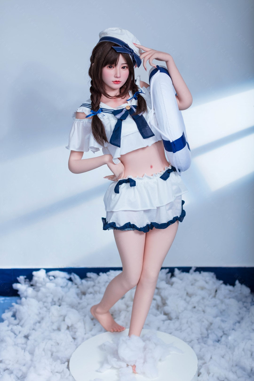 Platycodon-sekspop (Bezlya Doll 160 cm C-cup 2.1 siliconen)