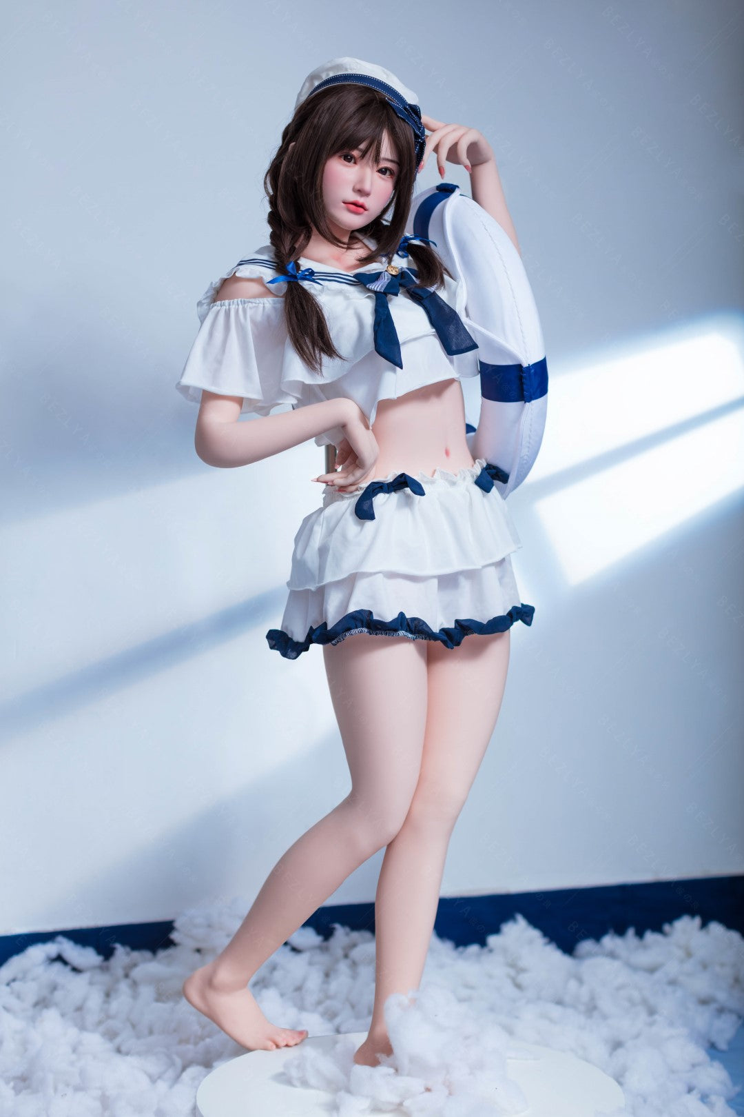 Platycodon-sekspop (Bezlya Doll 160 cm C-cup 2.1 siliconen)