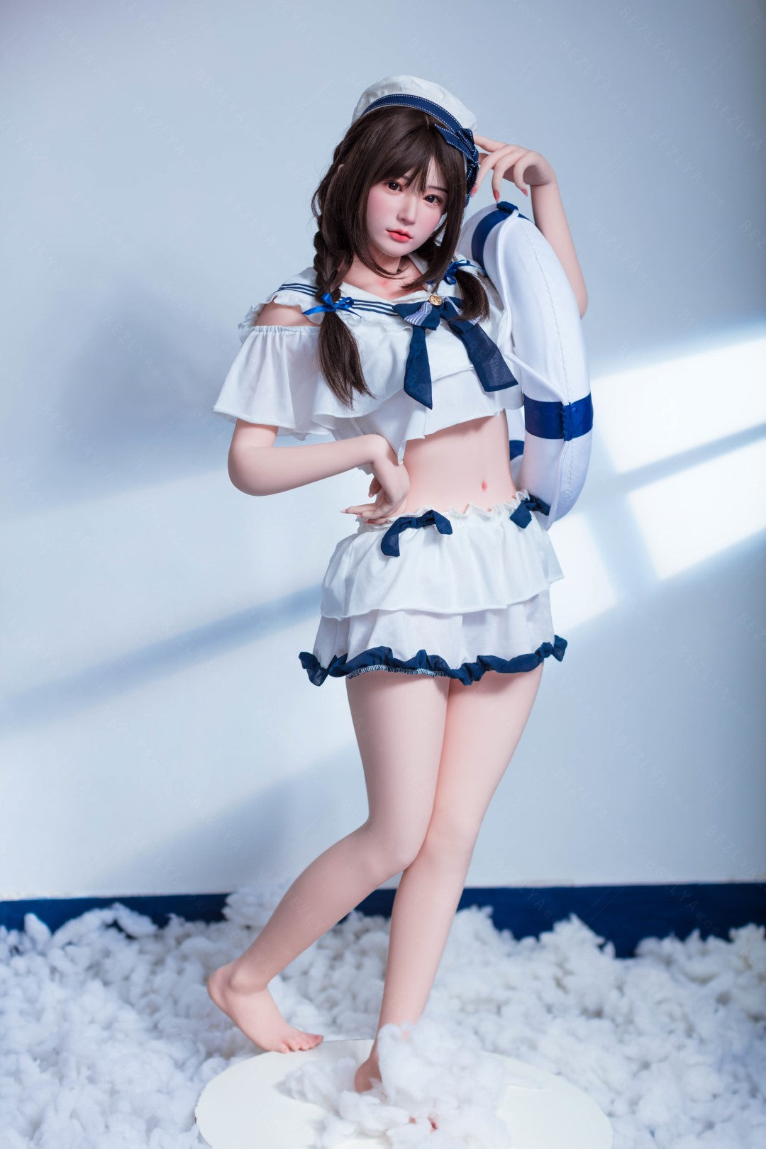 Platycodon-sekspop (Bezlya Doll 160 cm C-cup 2.1 siliconen)