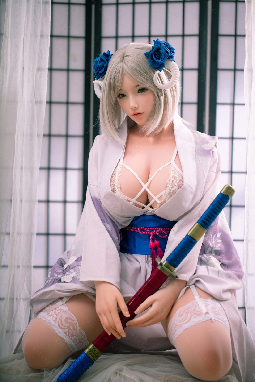 Cyrtenthera-sekspop (Bezlya Doll 160 cm G-cup 2.1 siliconen)