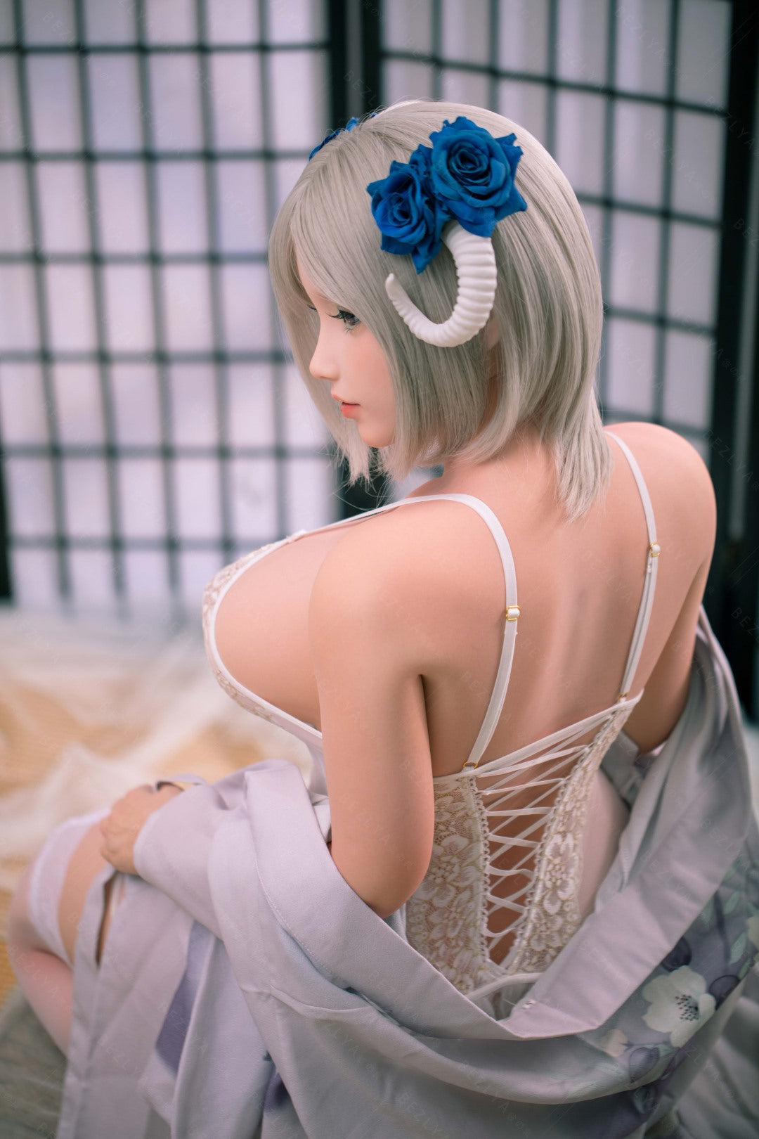 Cyrtenthera-sekspop (Bezlya Doll 160 cm G-cup 2.1 siliconen)