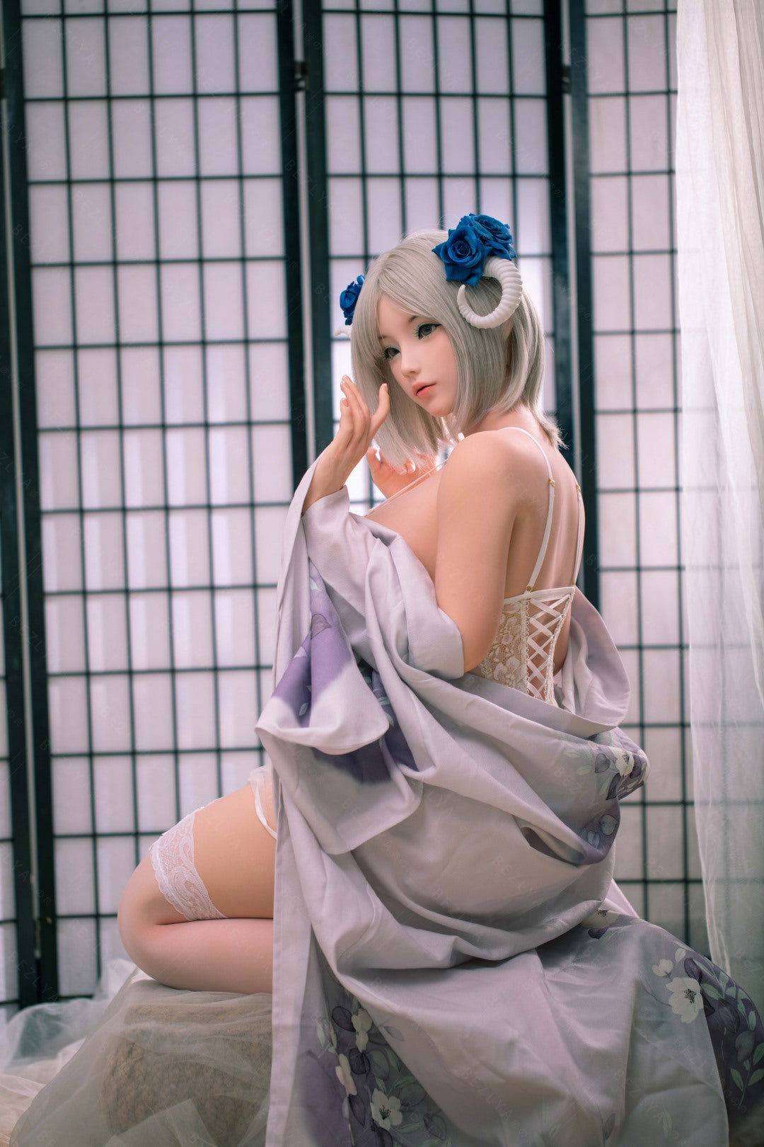 Cyrtenthera-sekspop (Bezlya Doll 160 cm G-cup 2.1 siliconen)