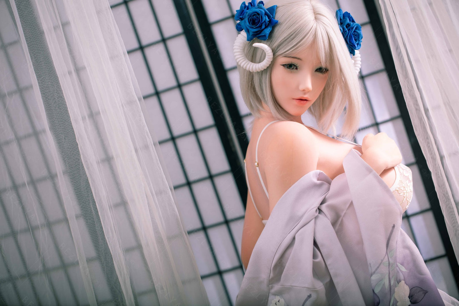 Cyrtenthera-sekspop (Bezlya Doll 160 cm G-cup 2.1 siliconen)