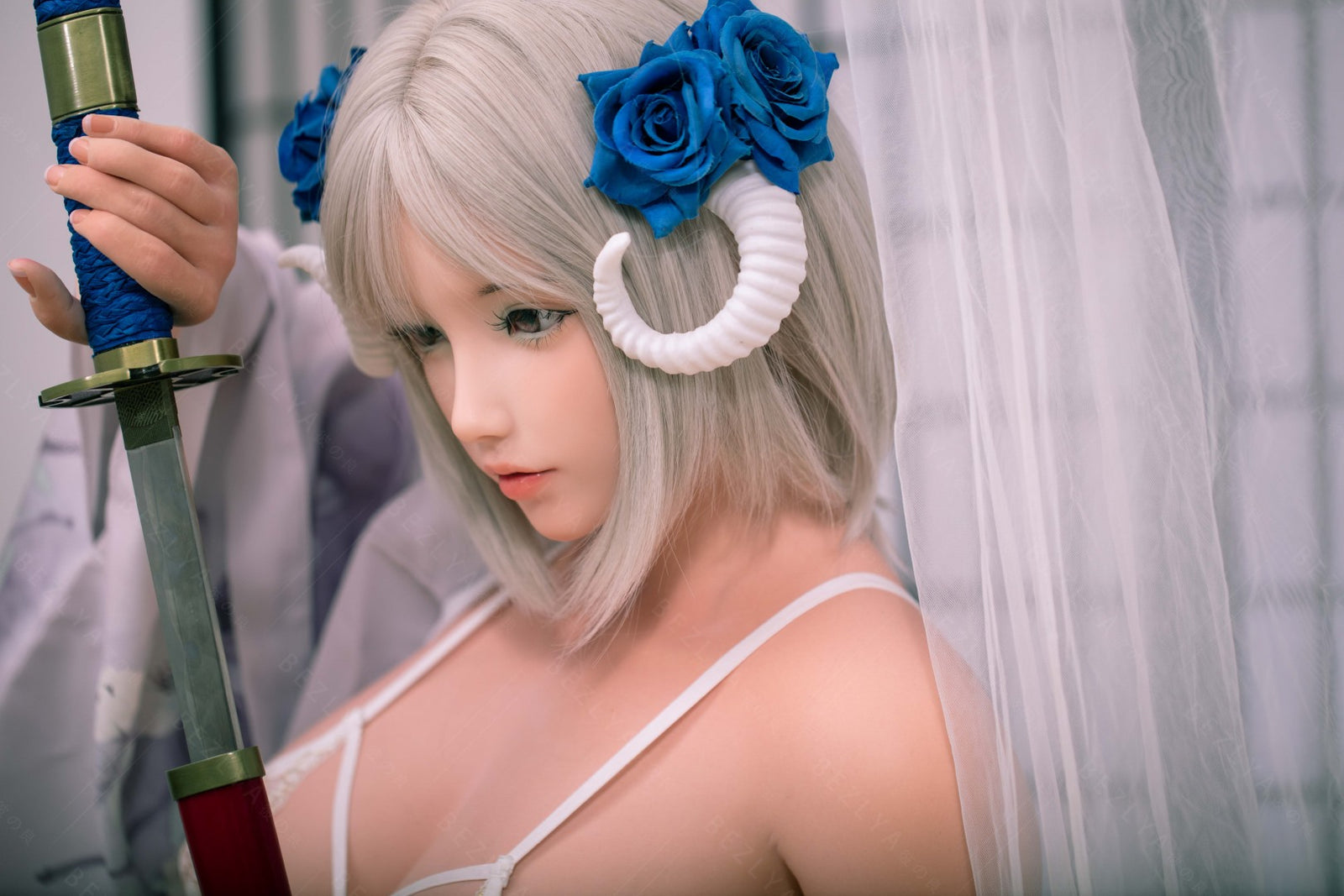 Cyrtenthera-sekspop (Bezlya Doll 160 cm G-cup 2.1 siliconen)