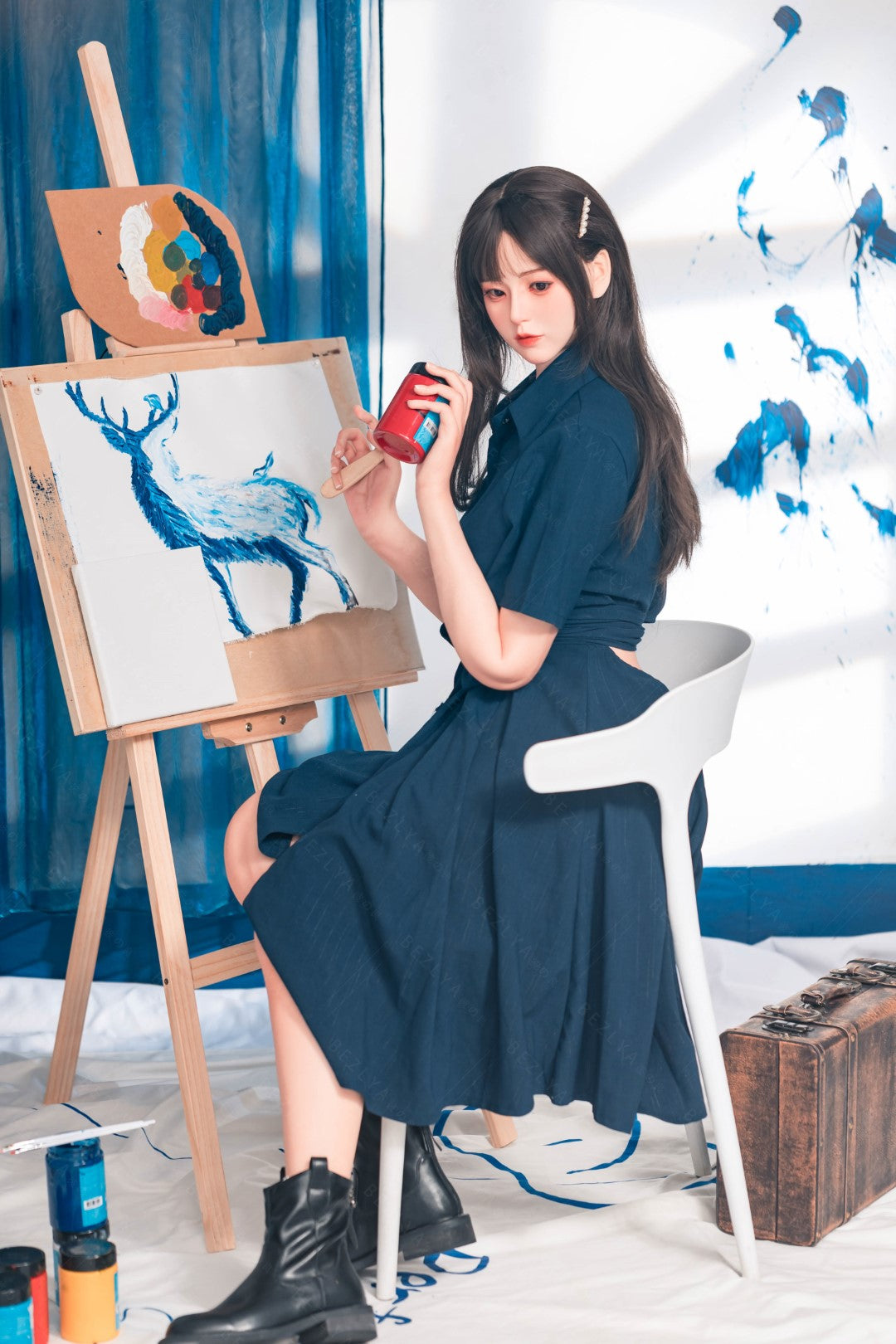 Begonia-sekspop (Bezlya Doll 162 cm C-cup 2,2U siliconen)