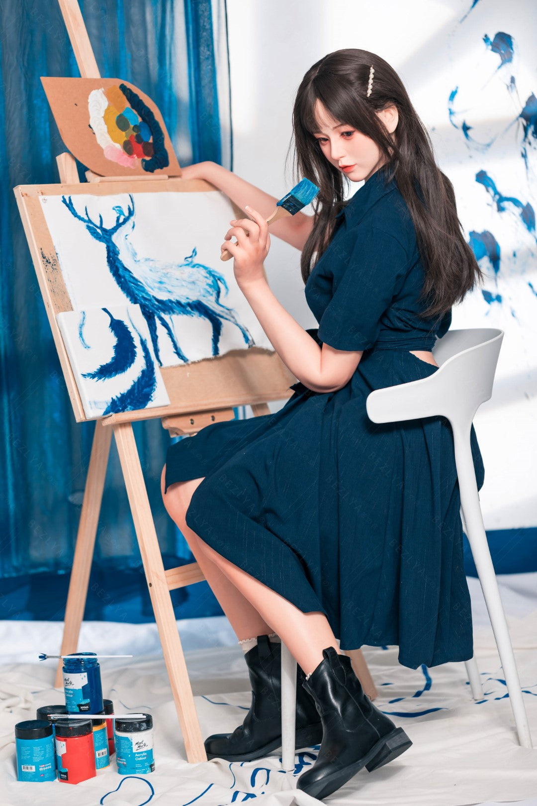 Begonia-sekspop (Bezlya Doll 162 cm C-cup 2,2U siliconen)