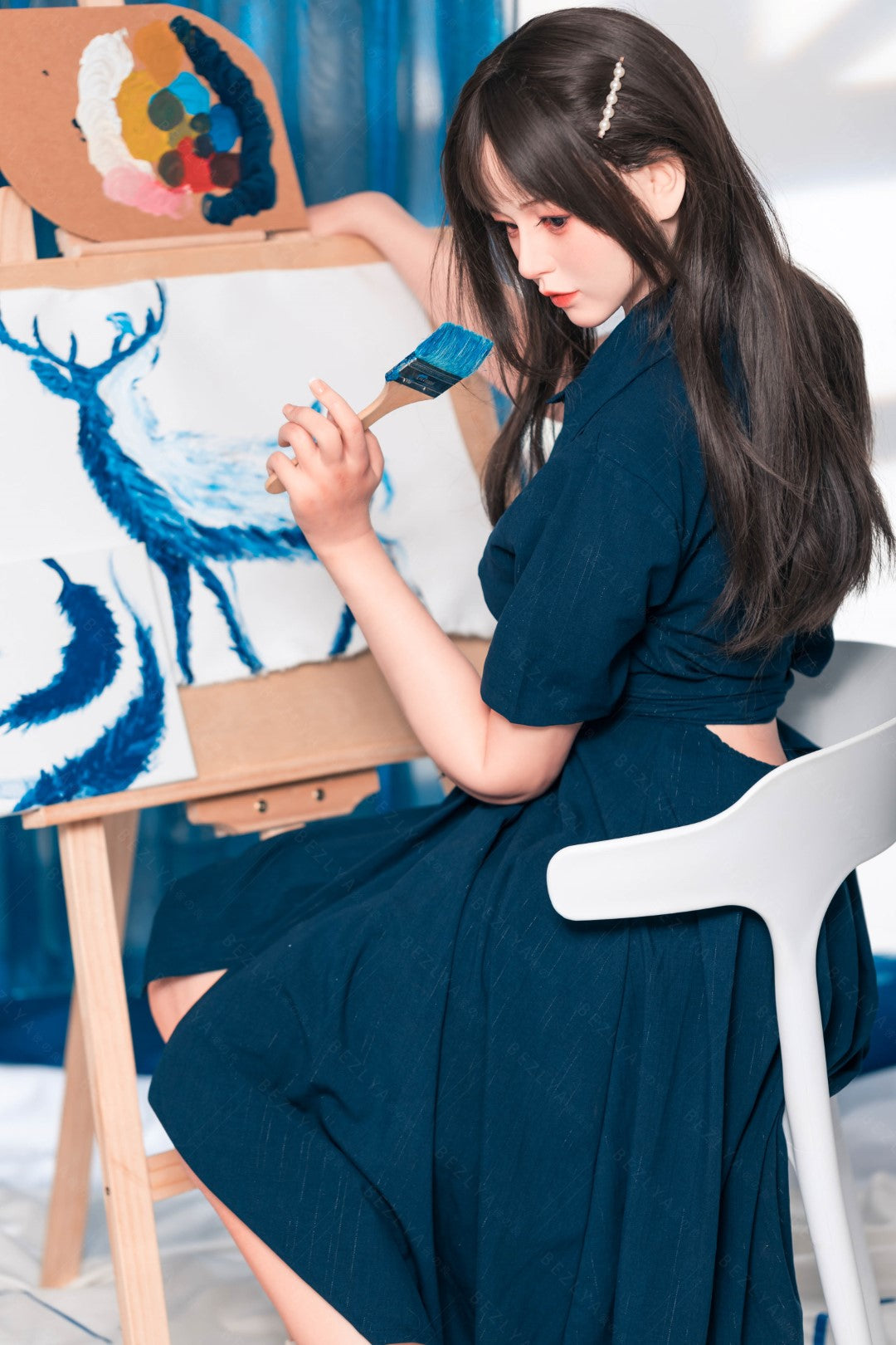 Begonia-sekspop (Bezlya Doll 162 cm C-cup 2,2U siliconen)