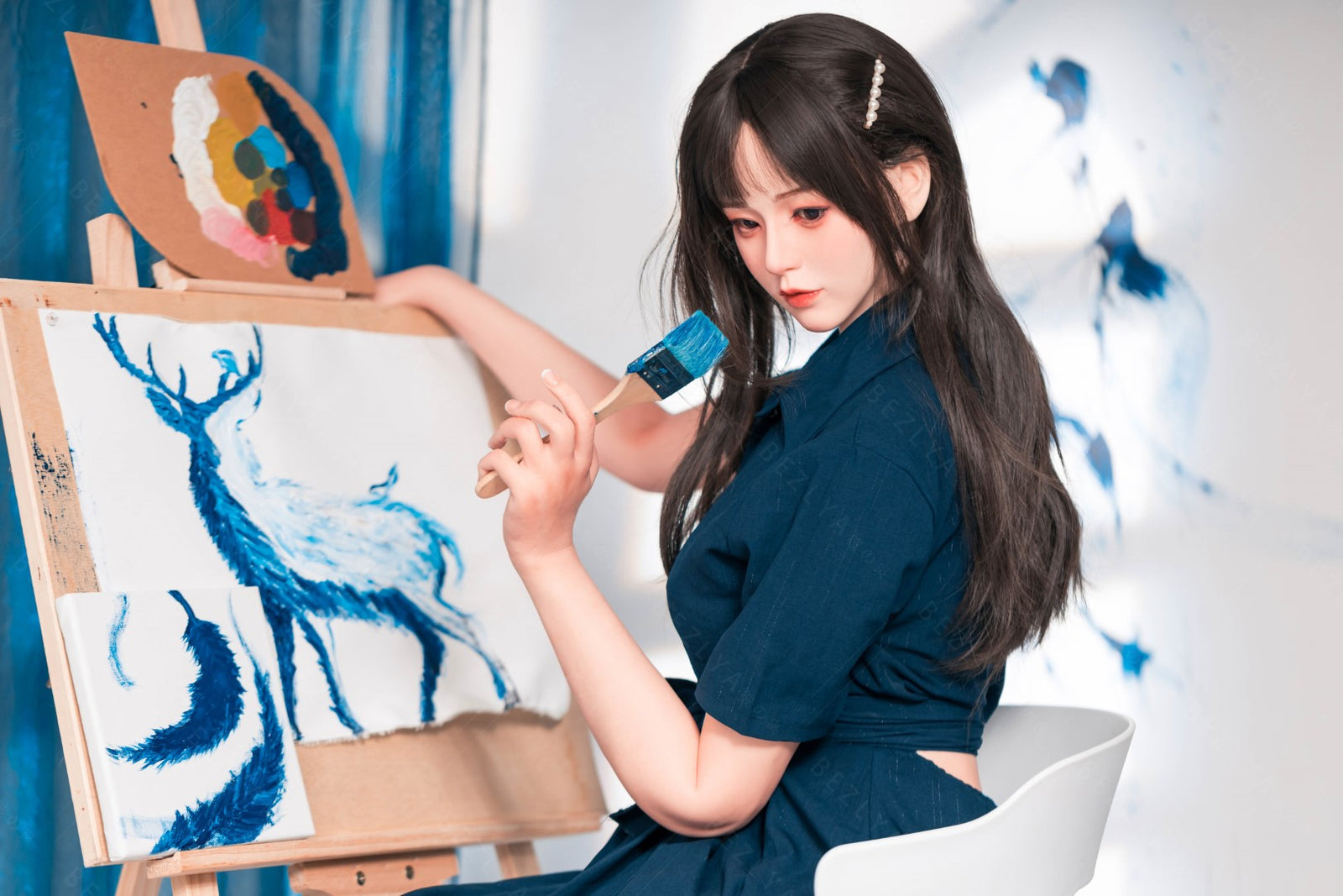 Begonia-sekspop (Bezlya Doll 162 cm C-cup 2,2U siliconen)