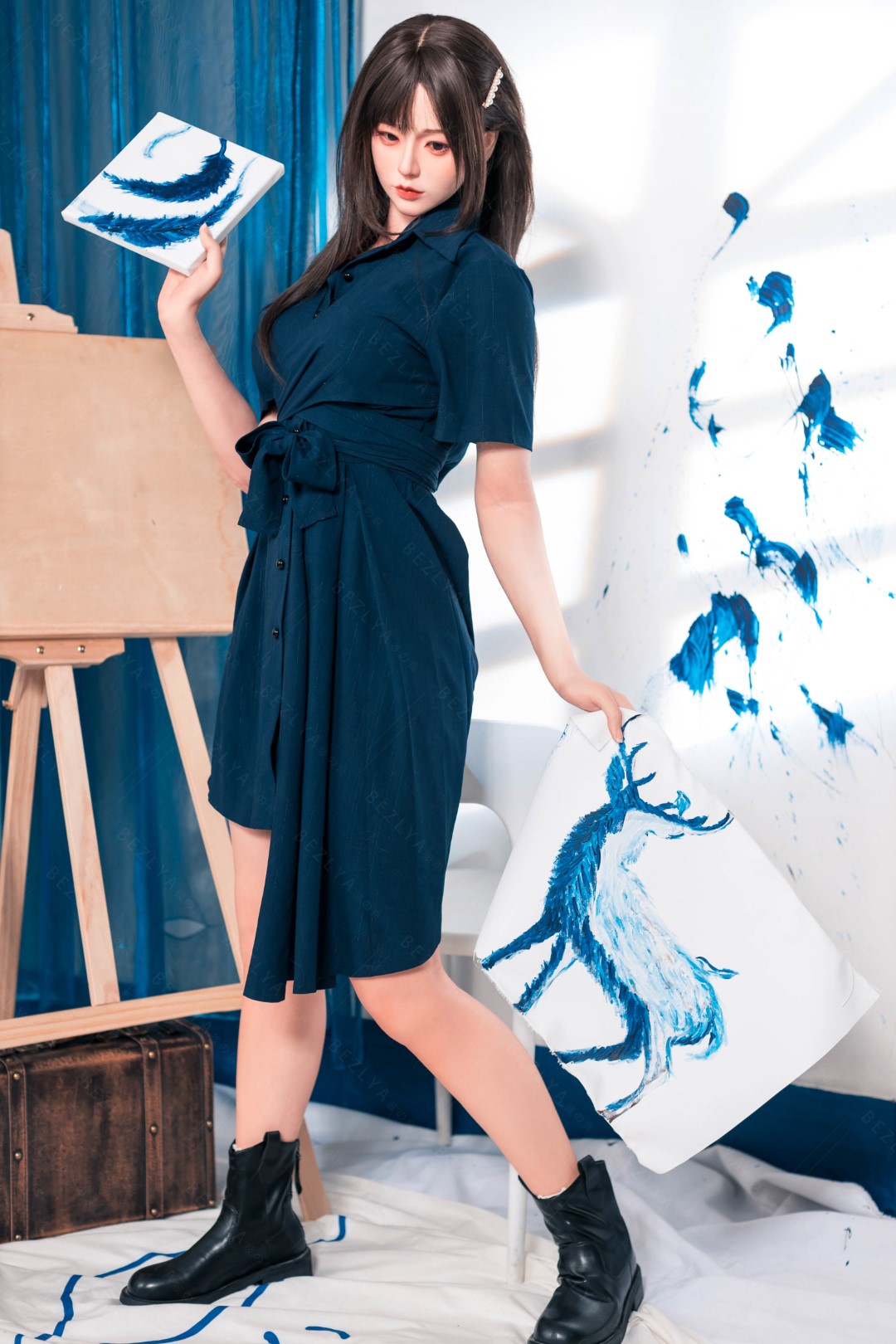 Begonia-sekspop (Bezlya Doll 162 cm C-cup 2,2U siliconen)