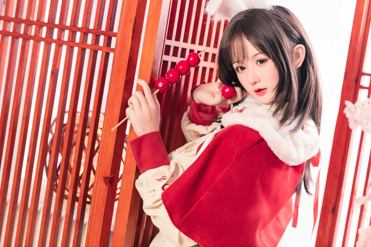 Platycodon-sekspop (Bezlya Doll 163 cm E-cup 2.2 siliconen)