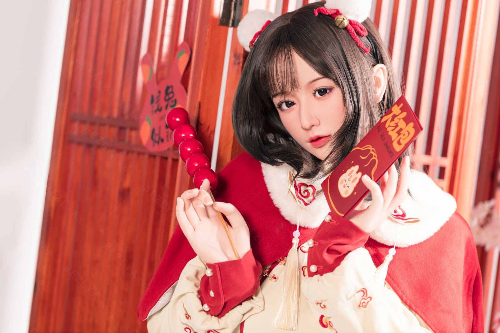 Platycodon-sekspop (Bezlya Doll 163 cm E-cup 2.2 siliconen)