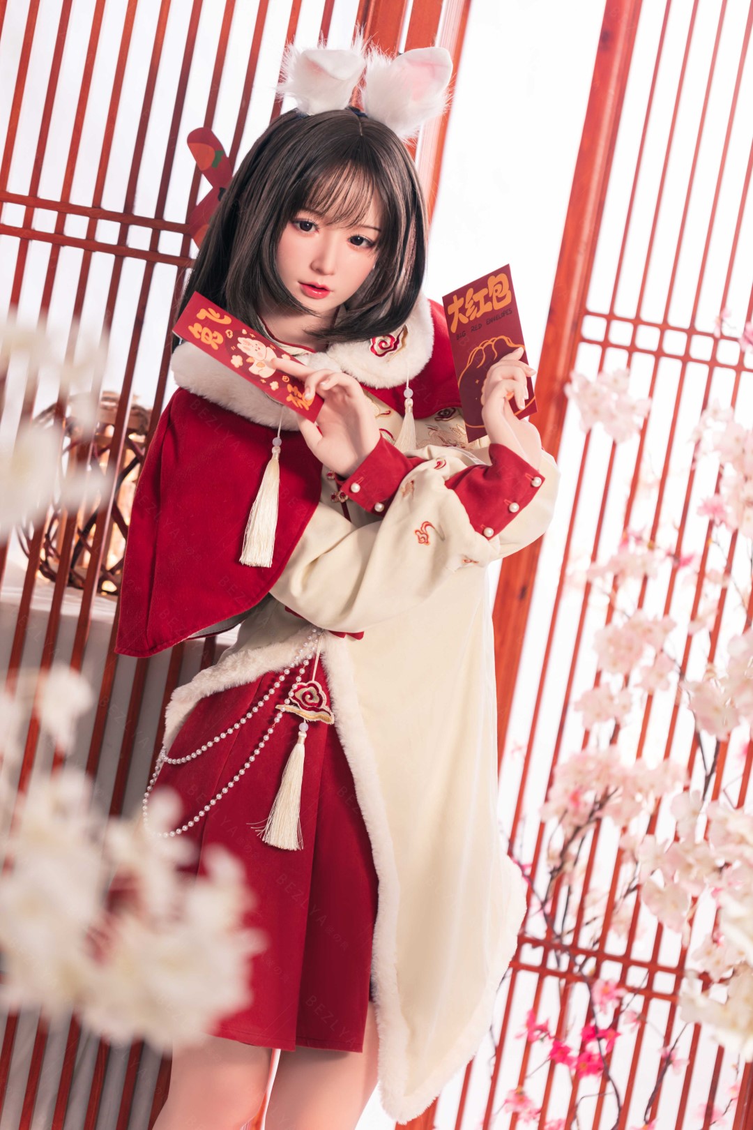 Platycodon-sekspop (Bezlya Doll 163 cm E-cup 2.2 siliconen)