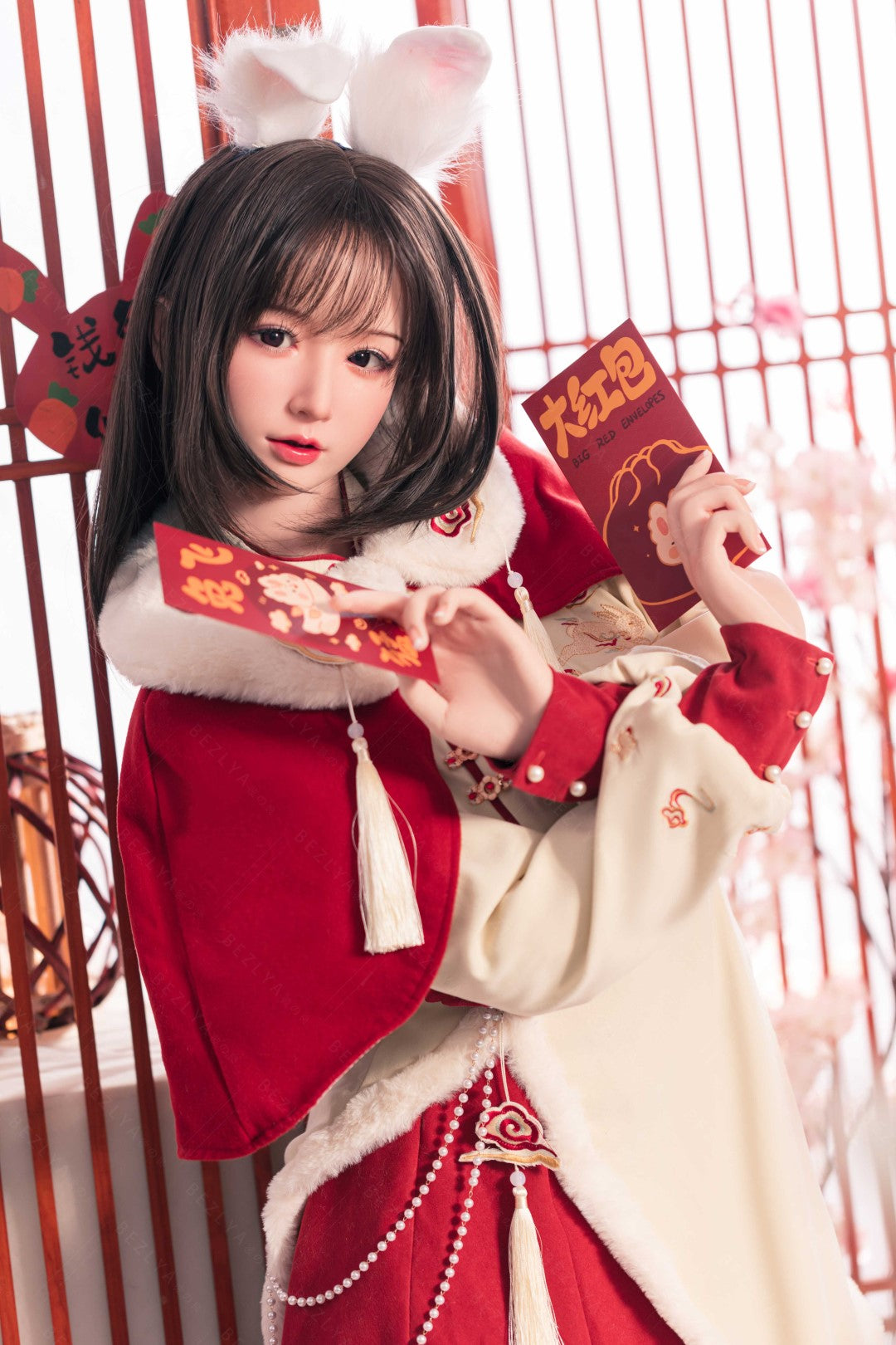 Platycodon-sekspop (Bezlya Doll 163 cm E-cup 2.2 siliconen)