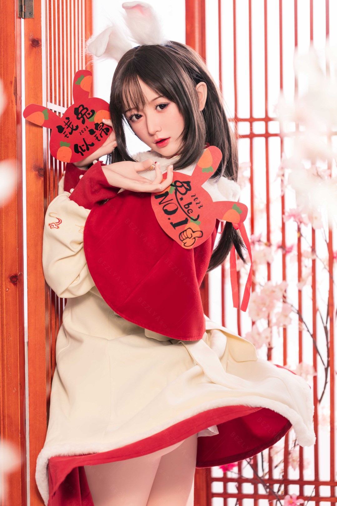 Platycodon-sekspop (Bezlya Doll 163 cm E-cup 2.2 siliconen)