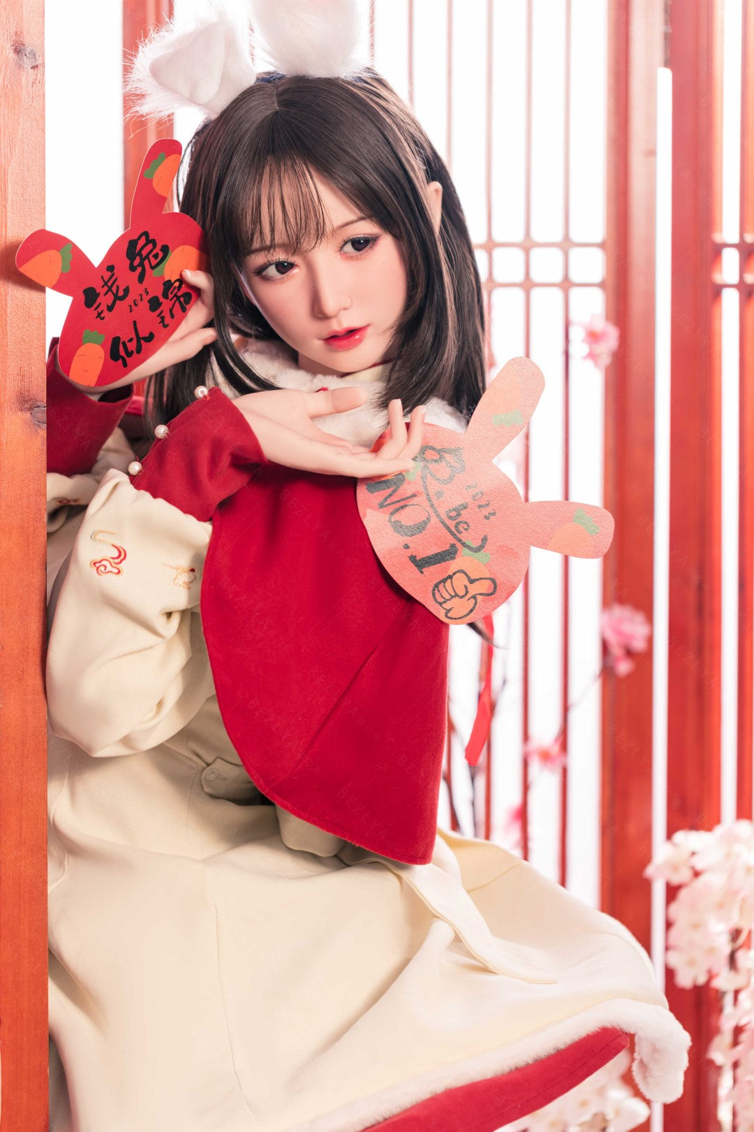 Platycodon-sekspop (Bezlya Doll 163 cm E-cup 2.2 siliconen)