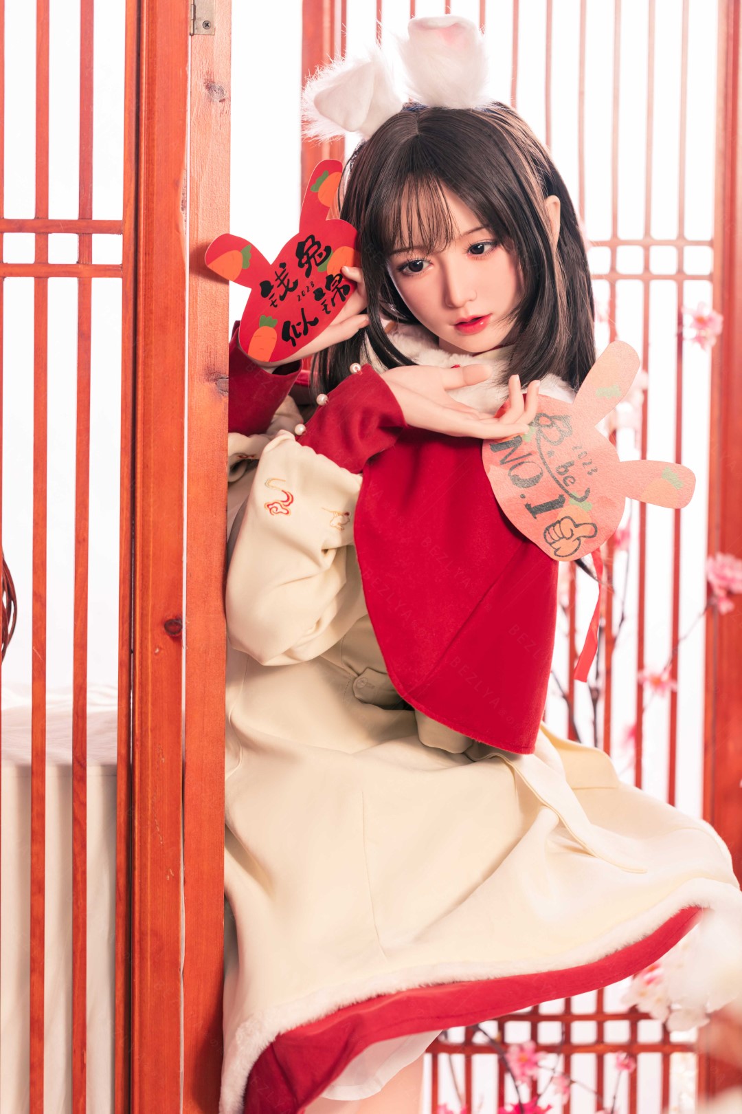 Platycodon-sekspop (Bezlya Doll 163 cm E-cup 2.2 siliconen)