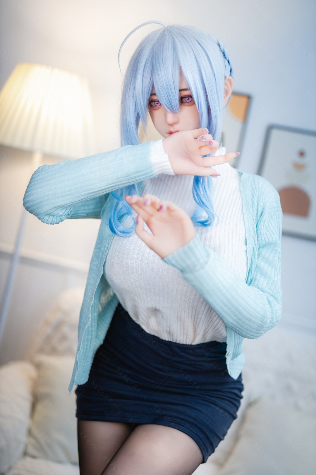 Campanula-sekspop (Bezlya Doll 155cm F cup 2.0 TPE+Siliconen)